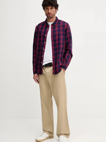 Сорочка Pepe Jeans regular класичний комір синій