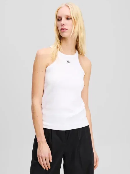 Топ Karl Lagerfeld бяло