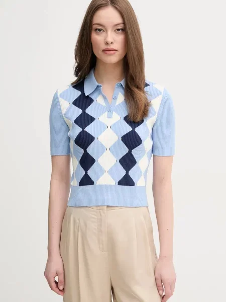 United Colors of Benetton polo niebieska