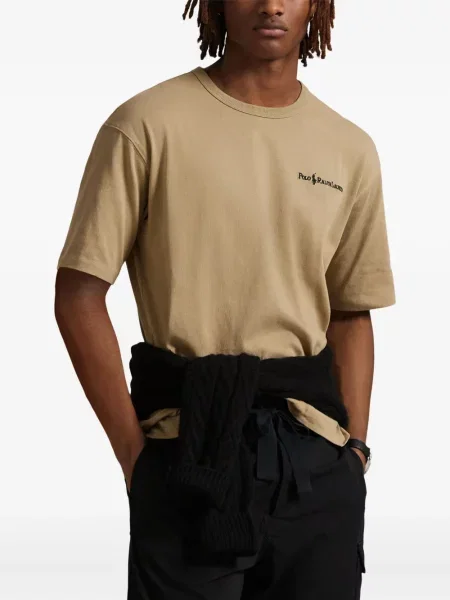 Manšestrové s límcem izolované polotričko Polo Ralph Lauren bílé