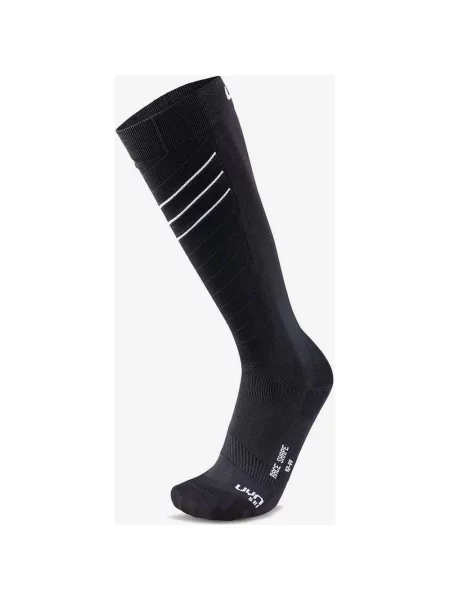 Skarpetki UYN Ski Race Shape Czarne białe