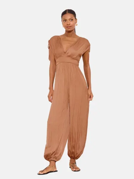 Lipsy Salopeta caramel maro
