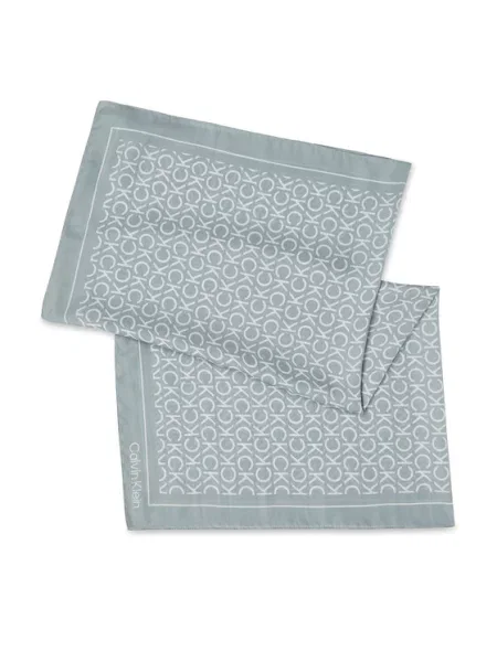 Naglavna ruta Calvin Klein Silk Pigeon PEB siva