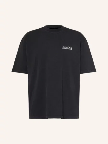 Pegador Oversized Tričko Rapino černá