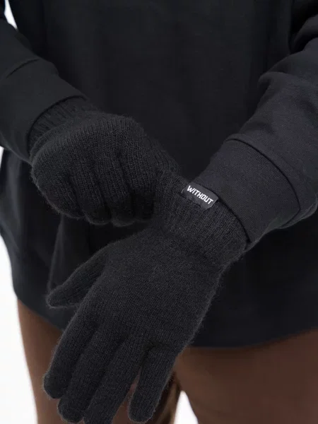 Перчатки Without черные