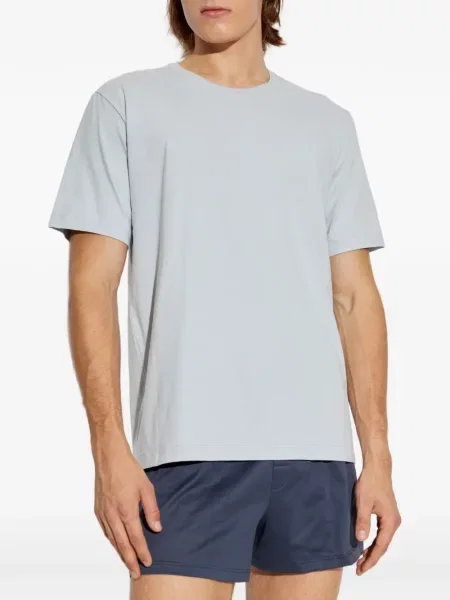 Tricou Hanro cu decolteu rotund albastru
