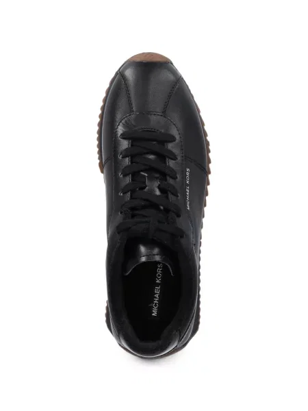 Sneakerși Michael Michael Kors din piele negru
