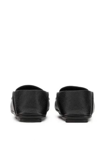 Pantofi loafer Dolce & Gabbana din piele cu autograf negru