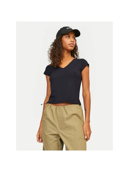 JJXX Póló Hayden Slim Fit fekete