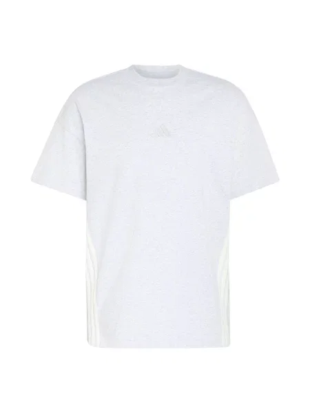 ADIDAS SPORTSWEAR Tricou funcțional gri amestecat alb
