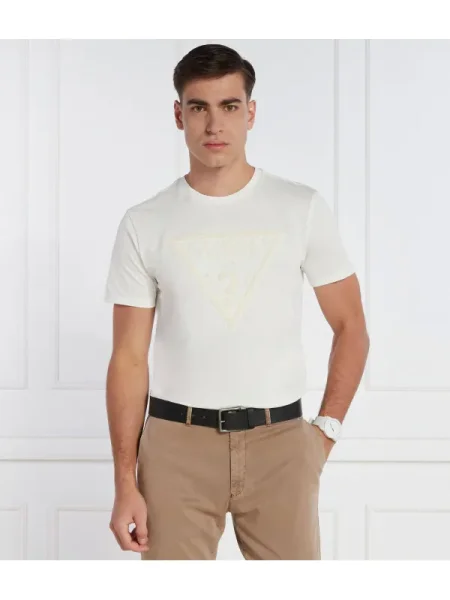 GUESS Tricou alb