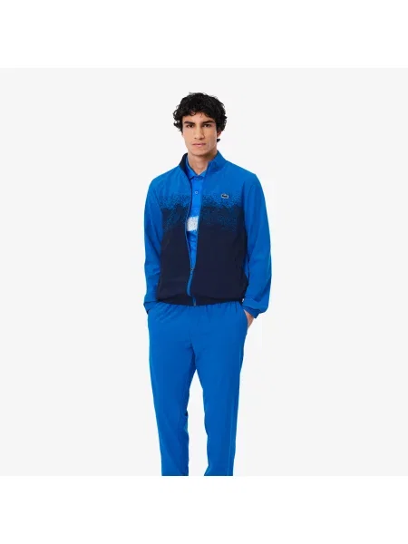 Lacoste Dres Tennis X Novak Djokovic niebieski