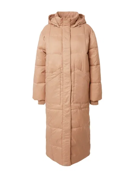 SISTERS POINT Zimski plašč DUSTY svetlo bež