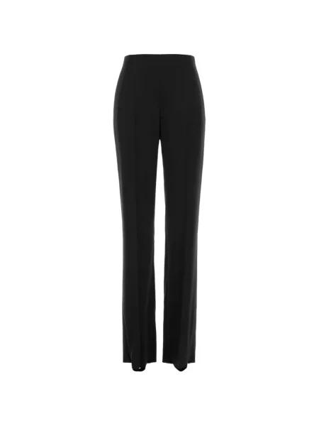 Pantaloni Valentino Garavani din satin negru