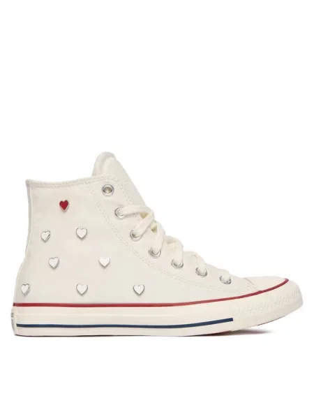Converse Trampki Chuck Taylor All Star Hearts biały