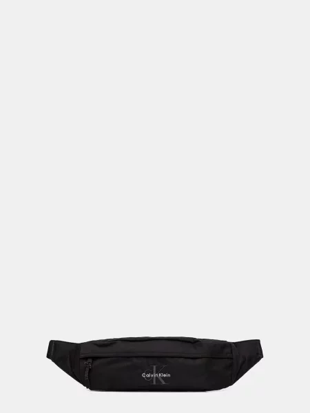 Cu centură geantă de talie Calvin Klein negru