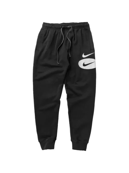 Prugasta vesta Nike s okruglim izrezom od flisa crvena
