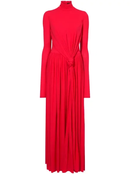 Rochie maxi Proenza Schouler din jerseu de costum roșu