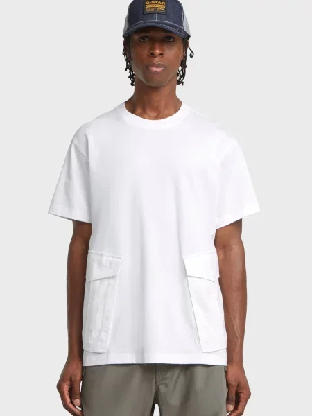 Футболка G-star Raw біла