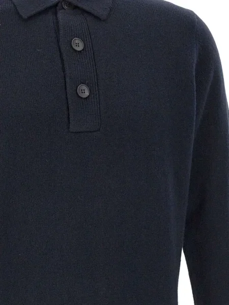 Tricou polo Filippo De Laurentiis albastru