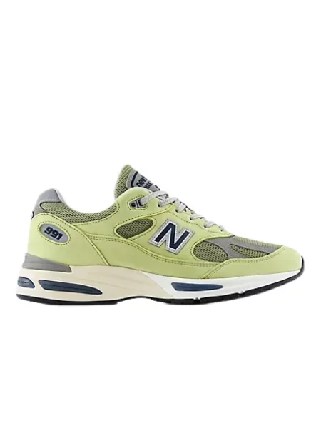 Sneakersy New Balance zamszowe zielone