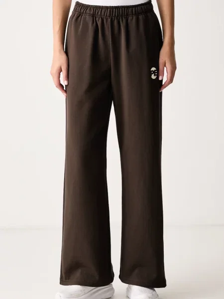 P.E Nation pantaloni de trening pentru femei cu Voltage maro