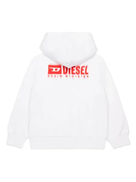 Hoodie Diesel λευκό