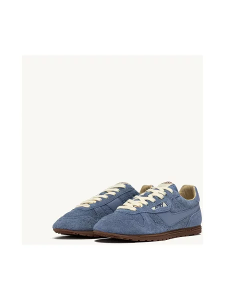 Sneakersy Autry zamszowe niebieskie