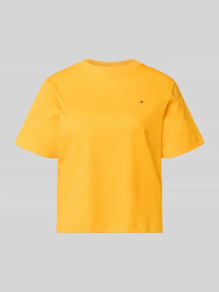 Tommy Hilfiger Koszulka orange pomarańczowa