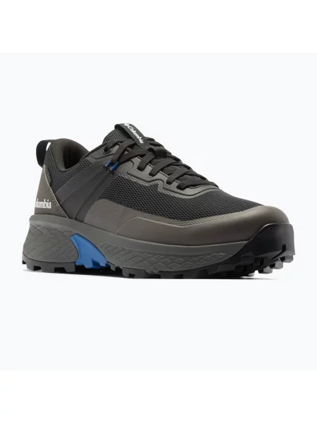 Férfi túrabakancs Columbia Tellurix Peak Waterproof black/mountain blue. Méret: 45 EU fekete