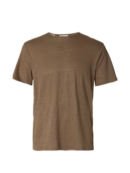 Tricou Selected maro