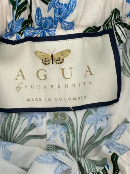 Шорти Agua By Agua Bendita с висока талия на цветя с принт