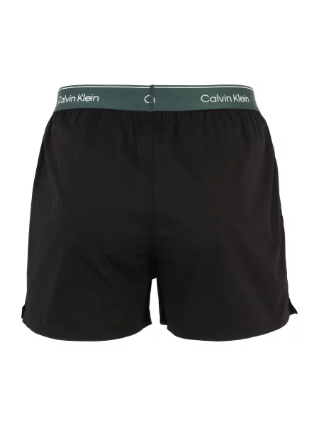 Calvin Klein Underwear Boxerky svetlosivá / smaragdová / marhuľová čierna