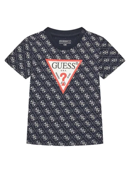 Guess Tricou Bleumarin