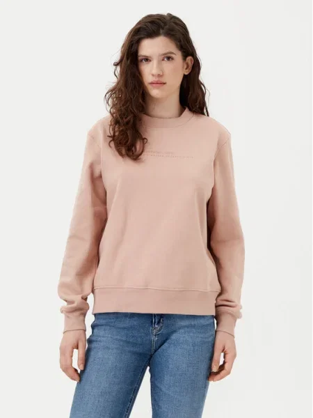 Calvin Klein Jeans Bluză Institutional Graphic Portocaliu roz