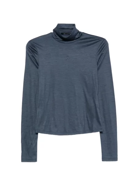 Top Patrizia Pepe s autogramom plava