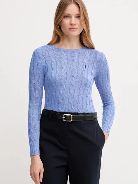 Пуловер Polo Ralph Lauren синьо