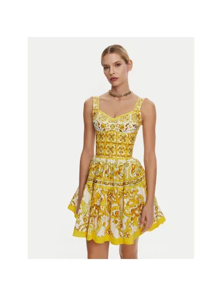 Dolce&Gabbana Топ Regular Fit жовтий