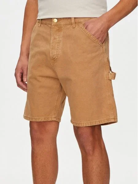 Jack&Jones Дънкови шорти Jjitony кафяв