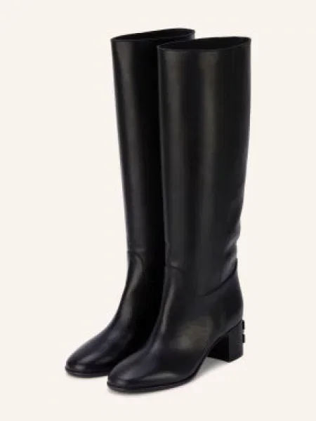Casadei Kozačky Alabama černá