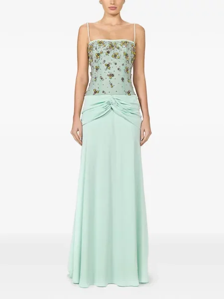 Rochie Costarellos din tul verde