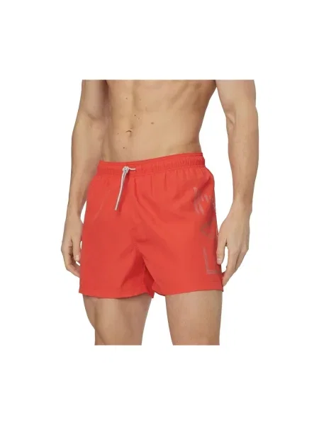 Šortky Emporio Armani červená