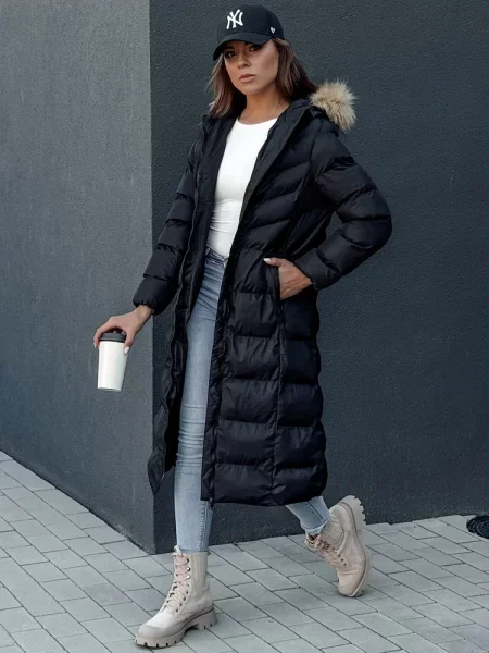 Płaszcz zimowy LUXWARM Dstreet czarny