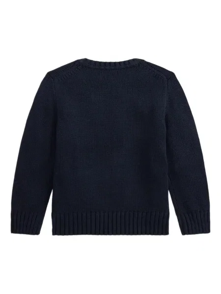 Sweter dziecięcy Polo Ralph Lauren niebieski