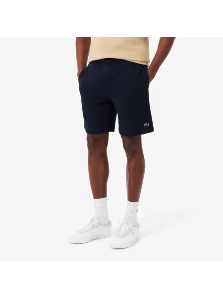 Lacoste Szorty Polarowe O Regularnym Kroju niebieski