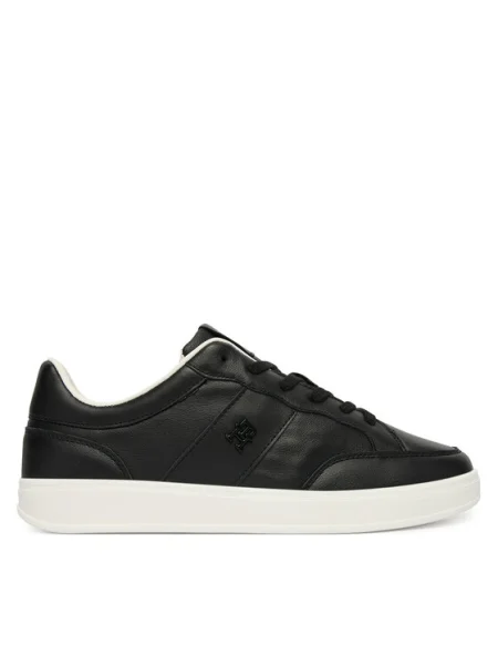 Sportcipők Tommy Hilfiger Th Heritage Court Sneaker Ltr fekete