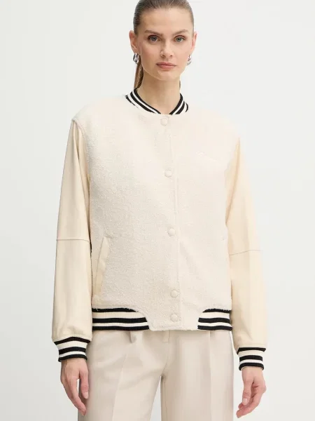 Guess kurtka DANIELLE przejściowa beżowy