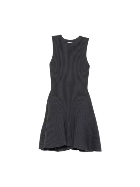 Sukienka Alaïa wełniana niebieska