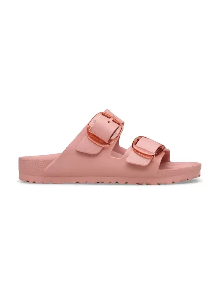 Papuci Birkenstock cu cataramă roz