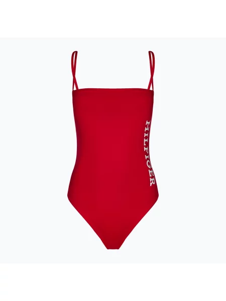 Дамски бански костюм от една част Tommy Hilfiger One Piece primary red червено